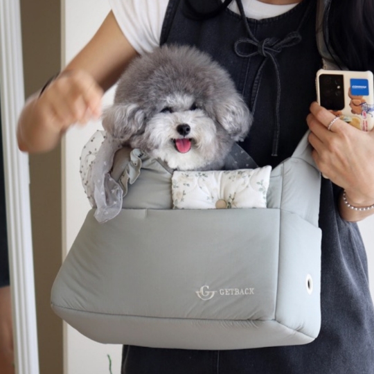 【INSIDE DOG & CAT】Inside R Backpack2(Gray/Black)