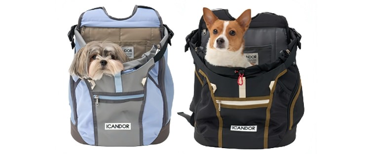 旅行バッグを選ぶなら】旅色×iCANDOR｜愛犬との旅行を快適にする多機能