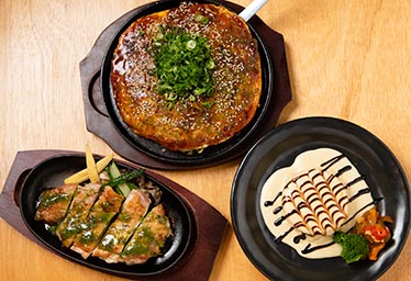 鉄板焼きたぬき隠れ