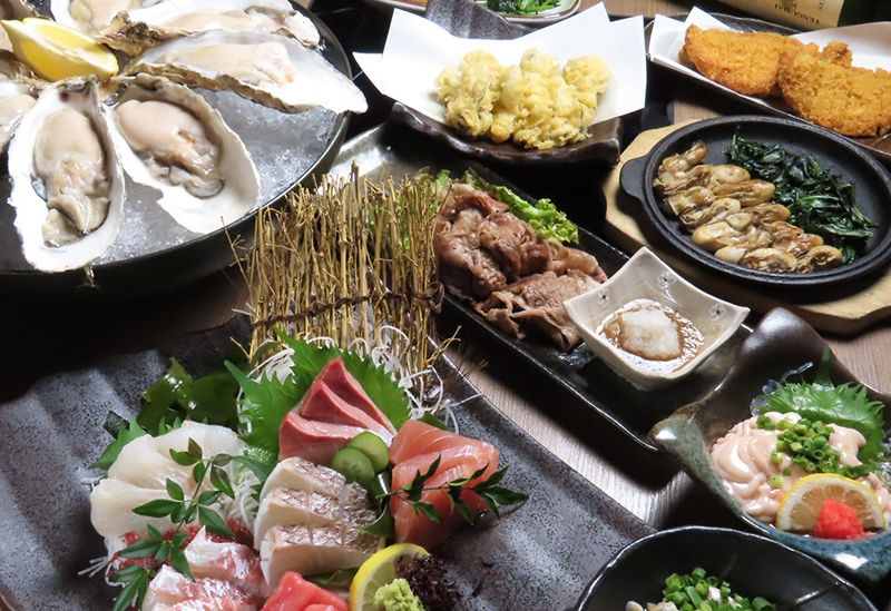 牡蠣と海鮮酒場 うみいち 流川店