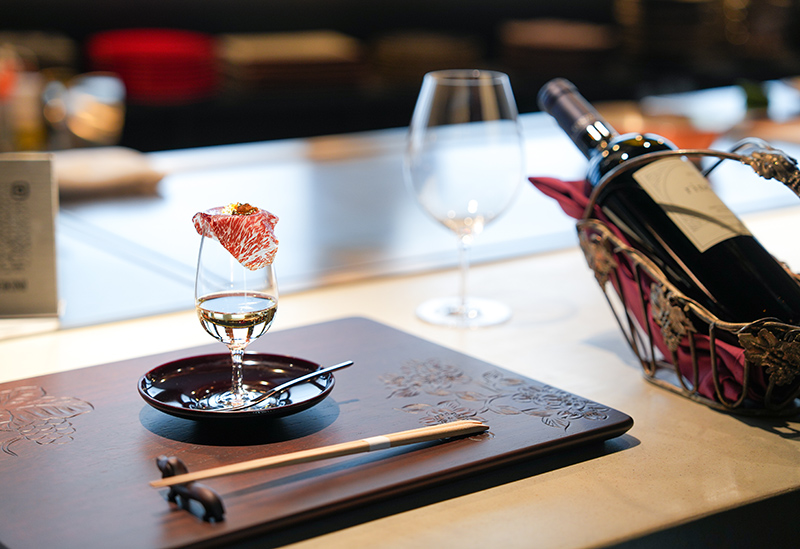 和牛鉄板焼　おきに