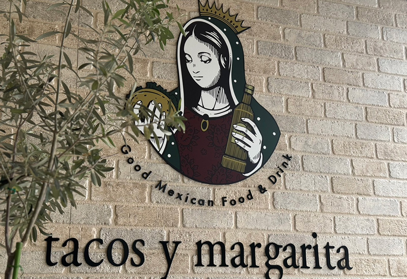 tacos y margarita