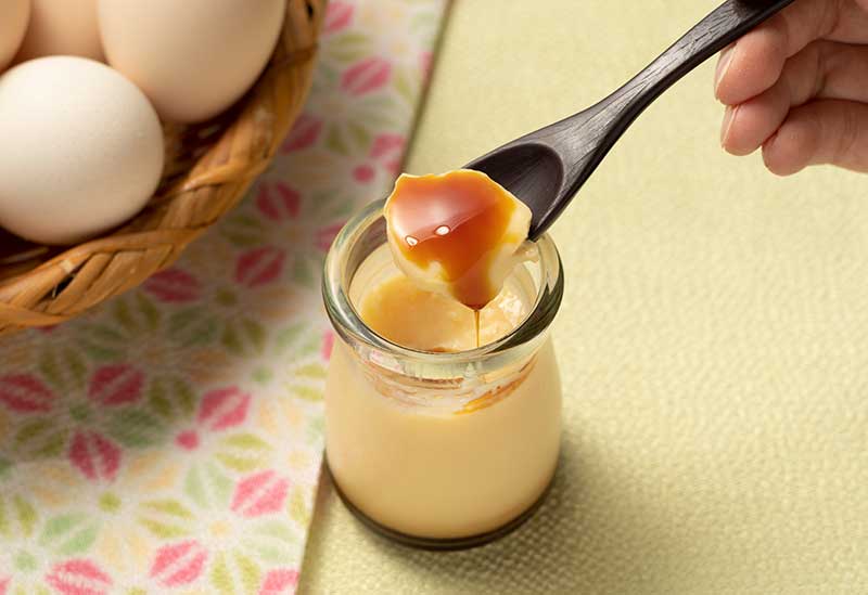 かがの湯ぷりん