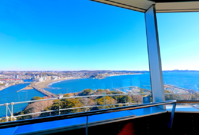 江の島サムエル・コッキング苑／江の島シーキャンドル（展望灯台）