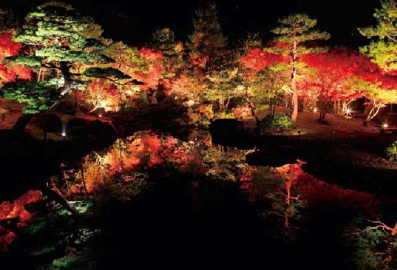 日本庭園由志園