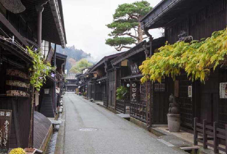 飛騨高山の古い町並
