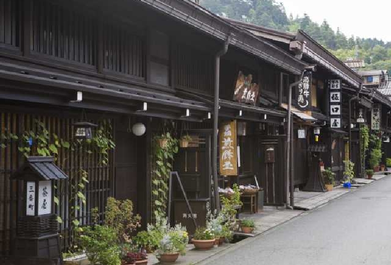 飛騨高山の古い町並