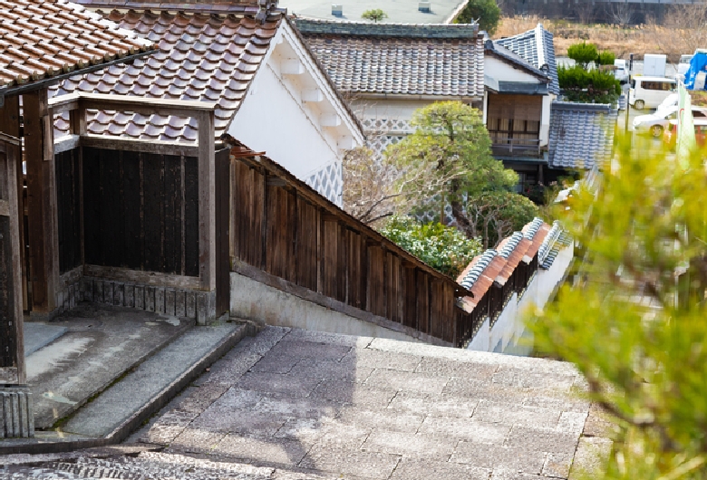 勝山の町並み保存地区
