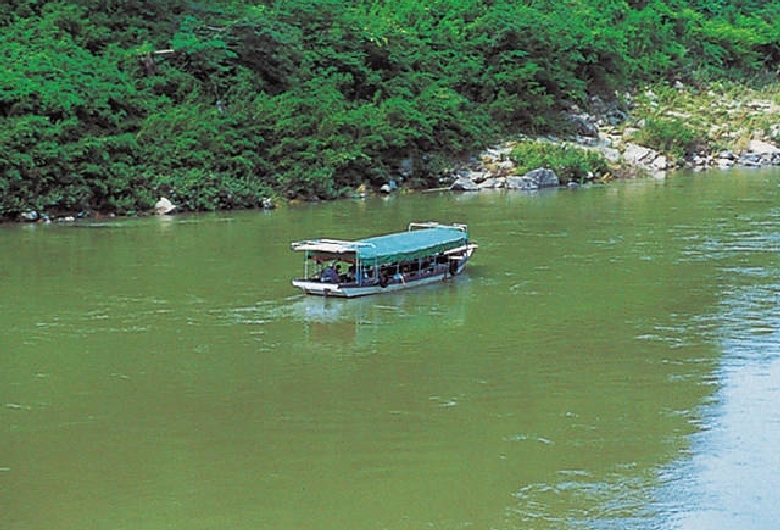 阿武隈ライン舟下り