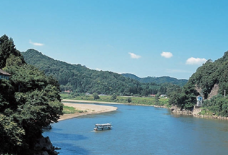 阿武隈ライン舟下り