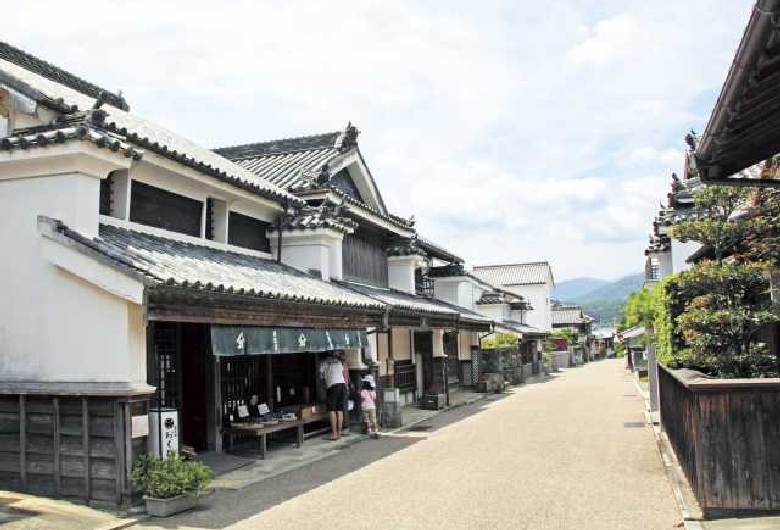 脇町うだつの町並み