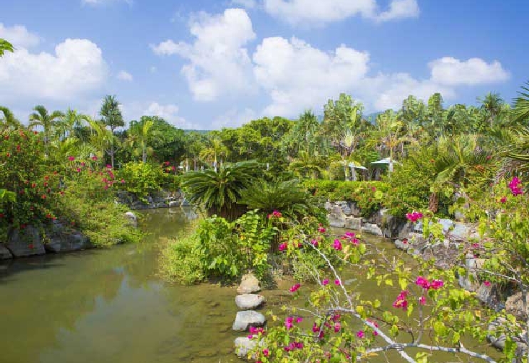 亜熱帯植物楽園　由布島