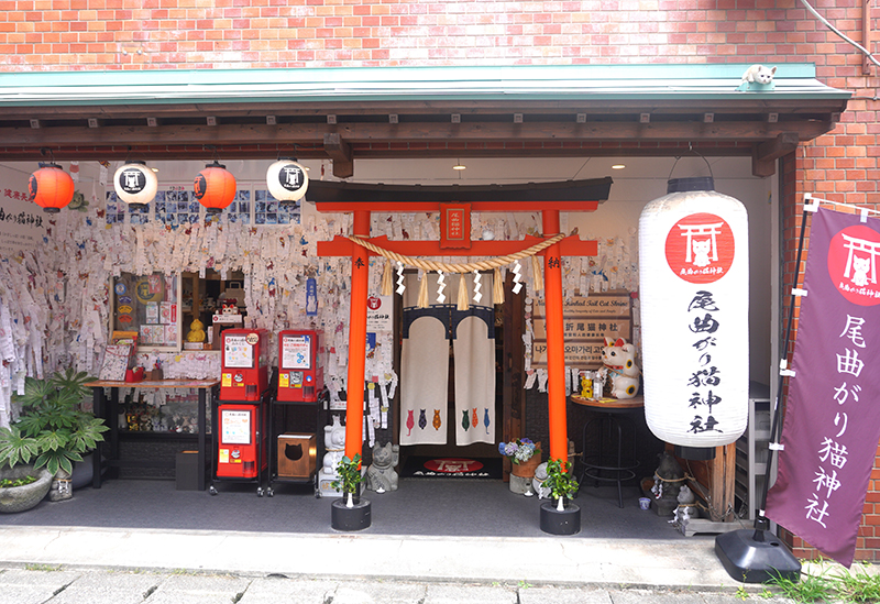 長崎尾曲がり猫神社