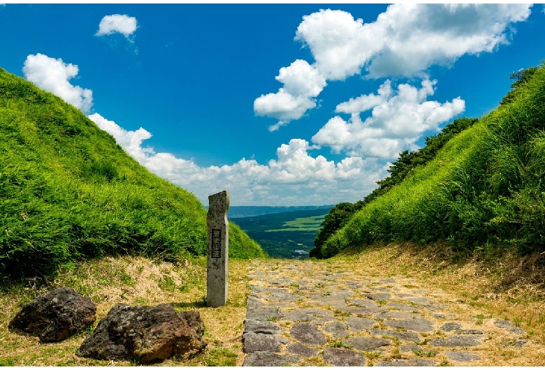 豊後街道（二重峠）