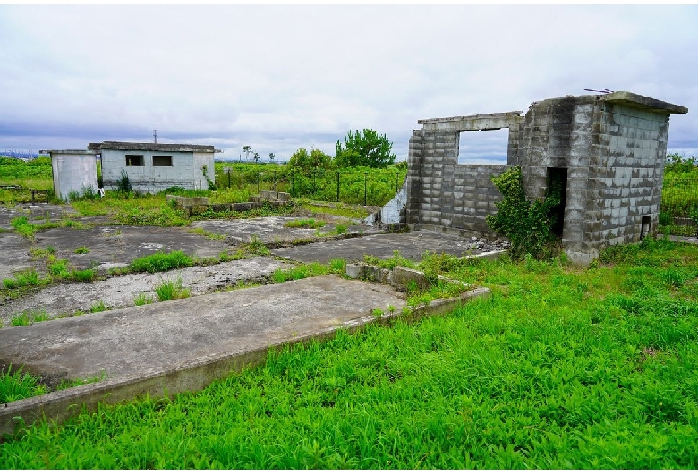 仙台市荒浜地区住宅基礎（震災遺構）