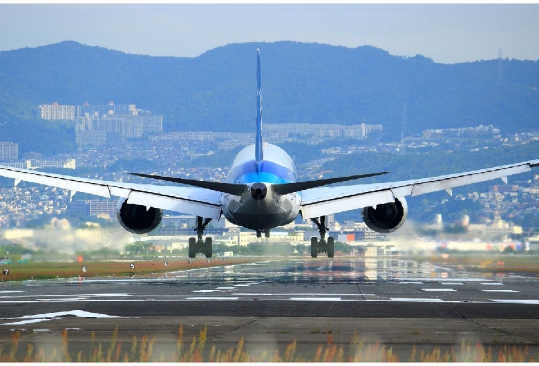 千里川土手（大阪国際空港）