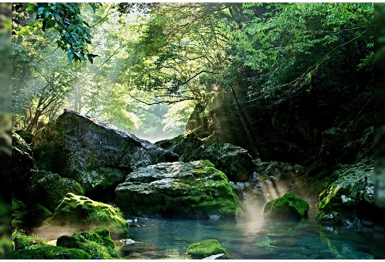 円原の伏流水