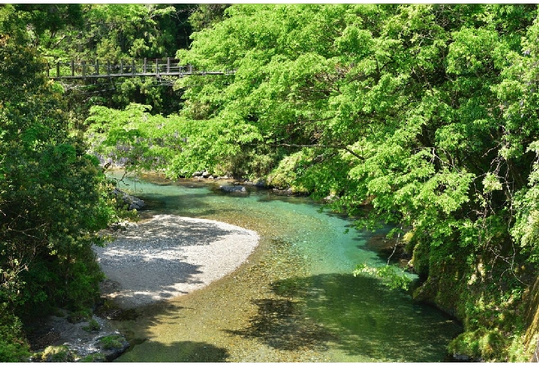 円原の伏流水