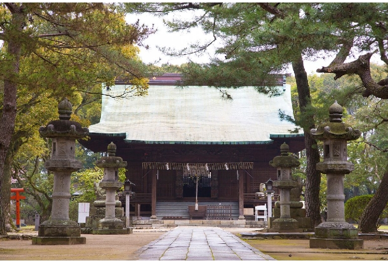 篠山神社（久留米城跡）