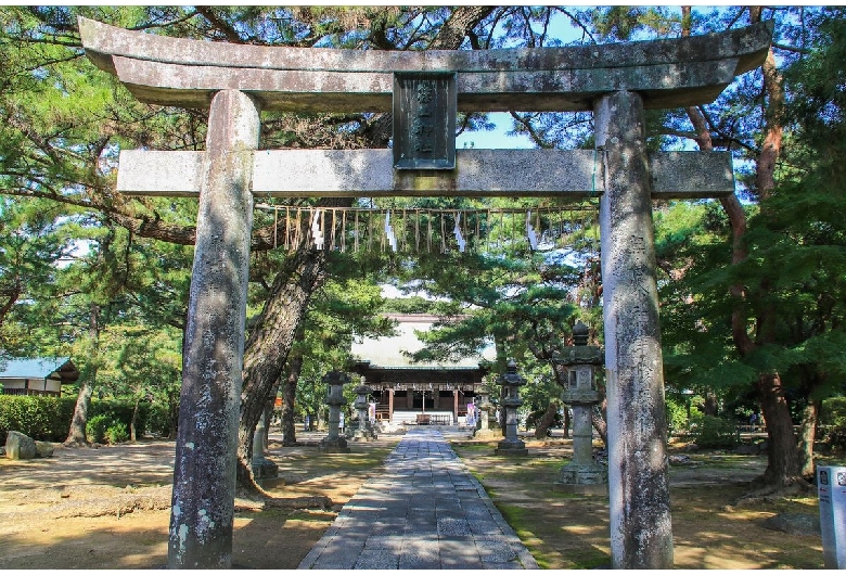 篠山神社（久留米城跡）