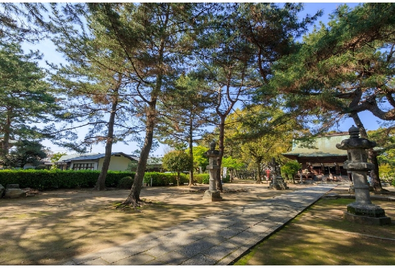 篠山神社（久留米城跡）