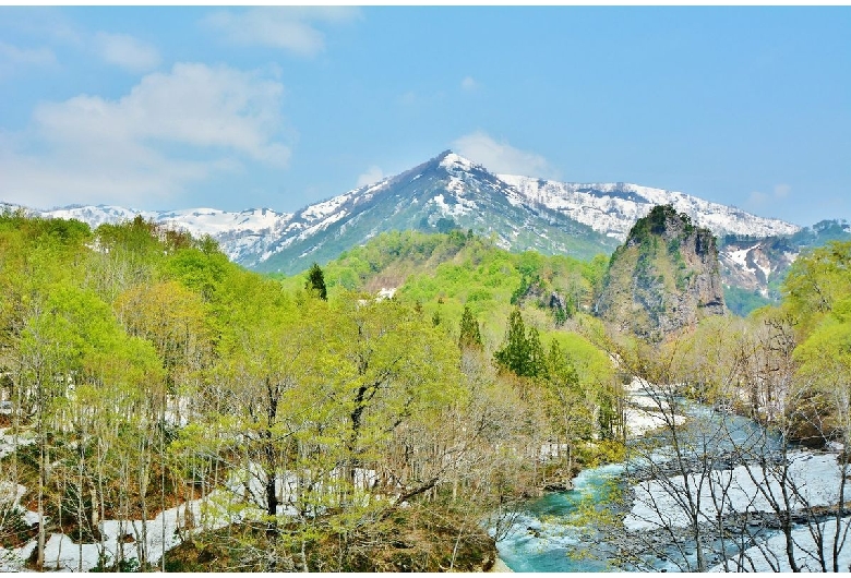 破間川渓谷