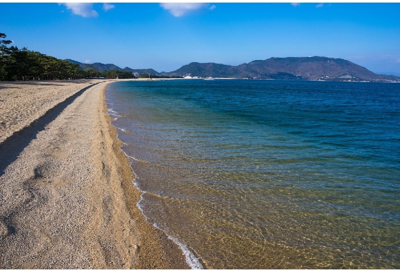 津田の松原海水浴場