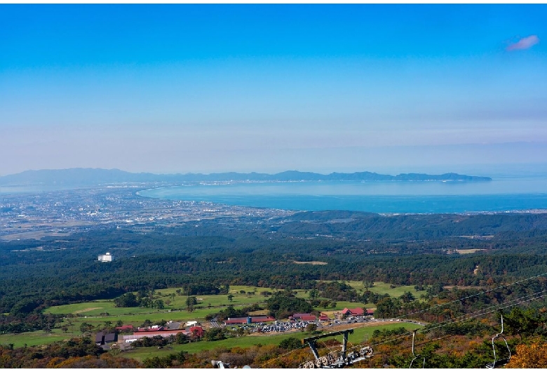 桝水高原展望台（大山）