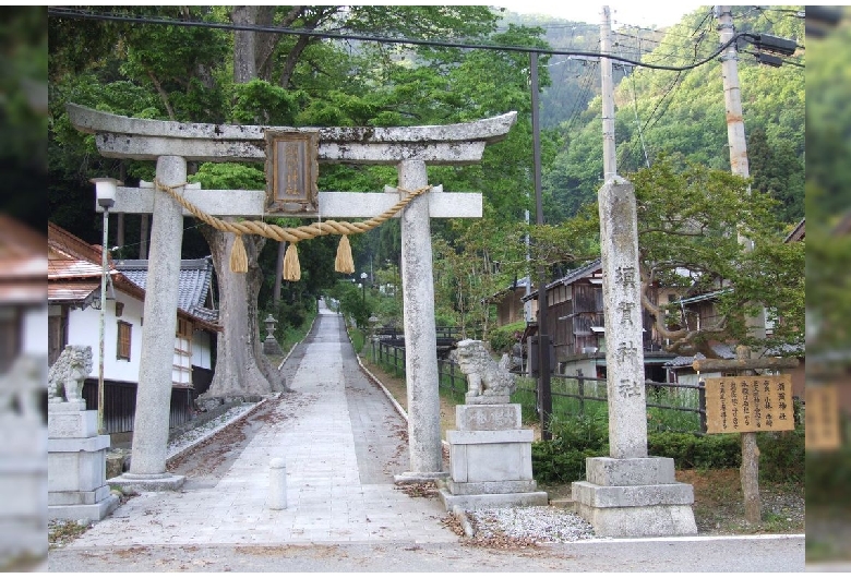 菅浦の湖岸集落景観