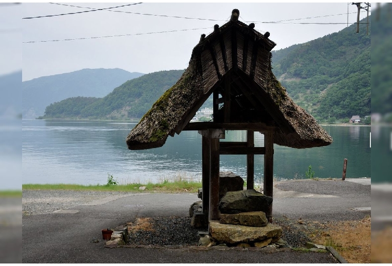 菅浦の湖岸集落景観