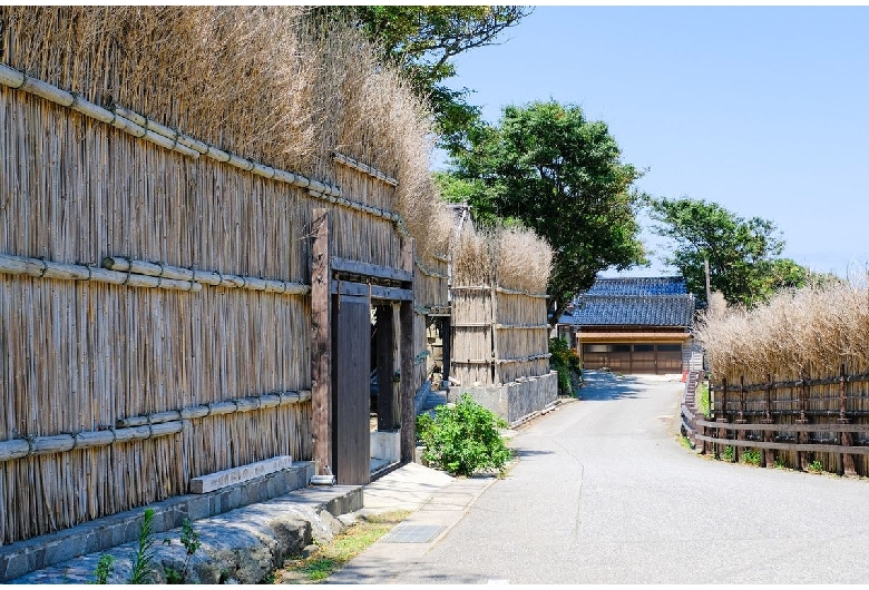 大沢・上大沢の間垣集落景観