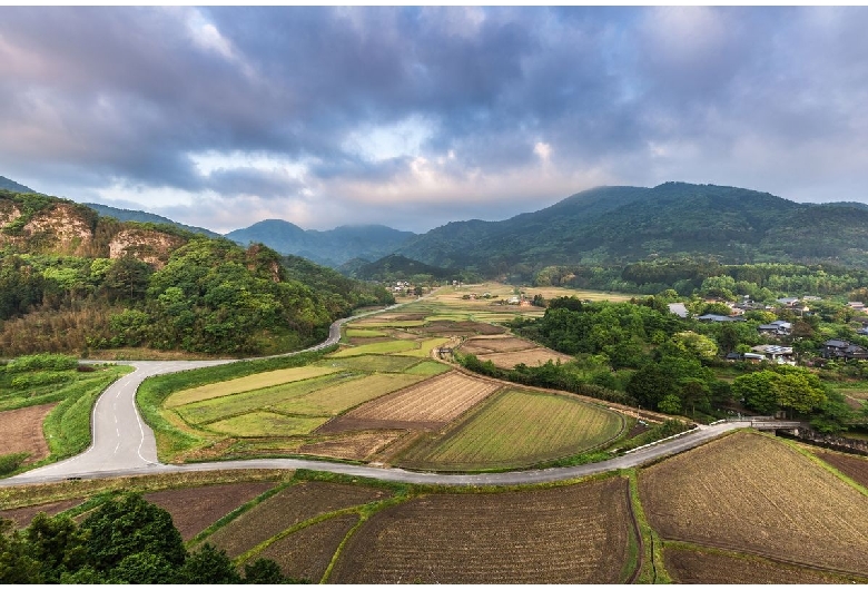 田染荘小崎の農村景観