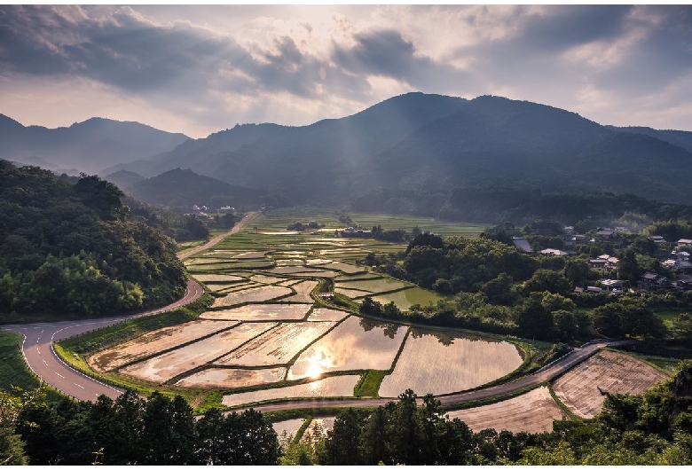 田染荘小崎の農村景観