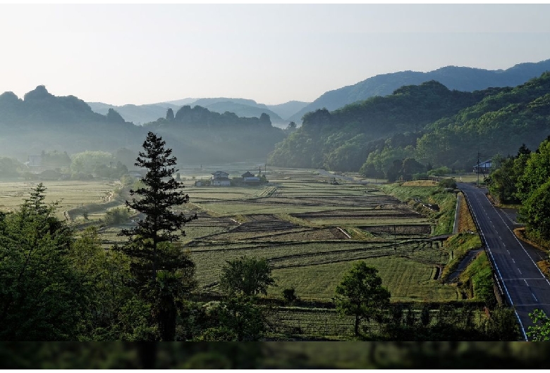 田染荘小崎の農村景観