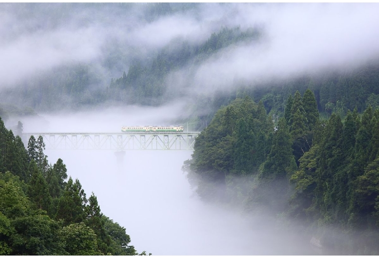 第一只見川橋梁展望台