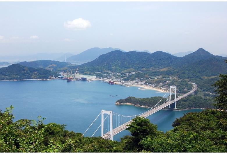 カレイ山展望台（しまなみ海道）