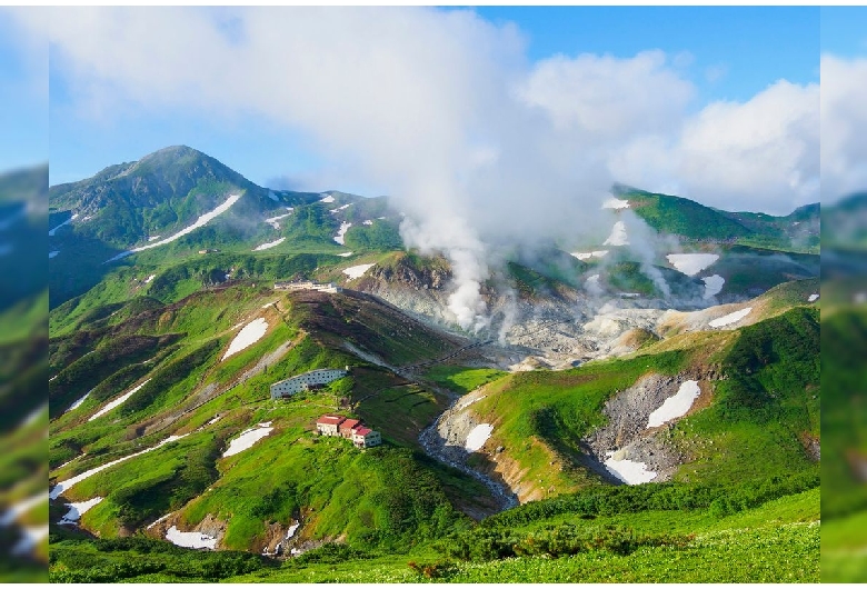 地獄谷展望台（立山黒部）