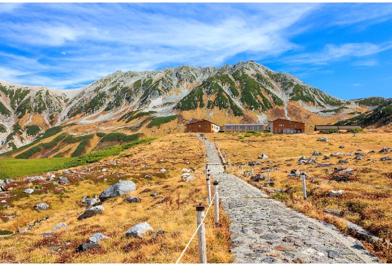 室堂平遊歩道（立山黒部）