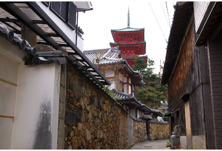 迷路の町（小豆島）