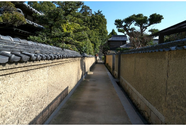 横枕小路（城下町長府地区）