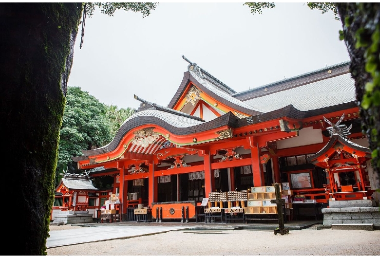 青島神社（鬼の洗濯板）