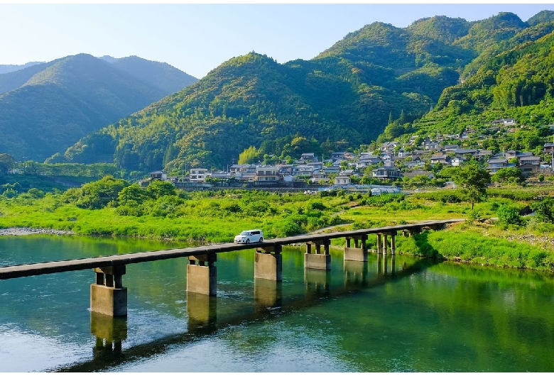 浅尾沈下橋