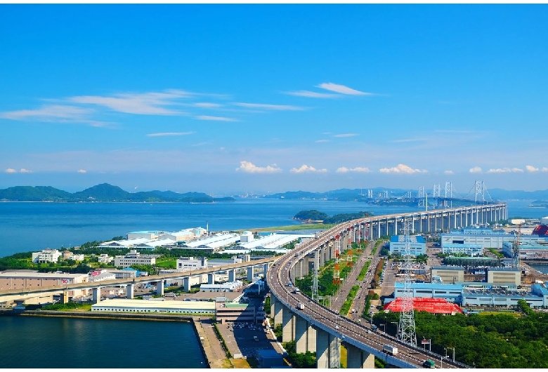 瀬戸大橋（聖通寺山展望台）