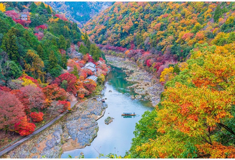 保津峡（保津川峡）