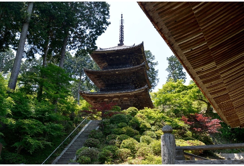 常楽寺（西寺・湖南三山）