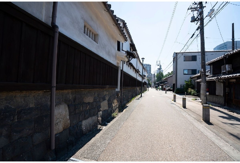 四間道町並み保存地区