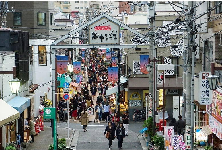 谷根千（谷中銀座商店街）