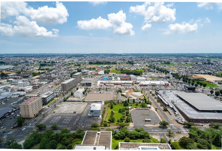 茨城県庁 展望ロビー