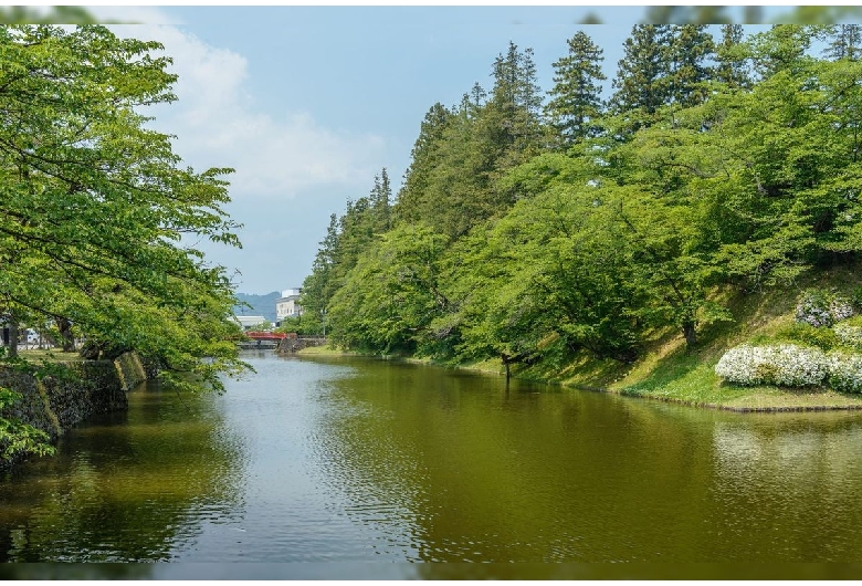 米沢城（松が岬公園）