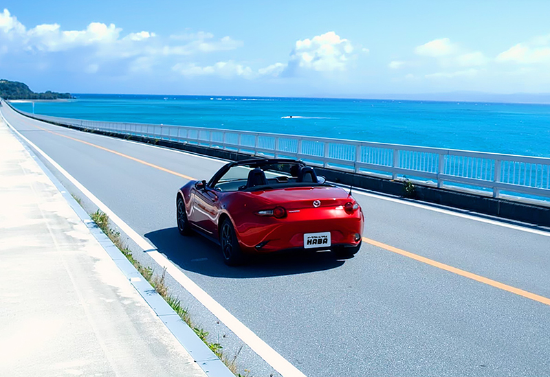 沖縄オープンカーレンタルHABA